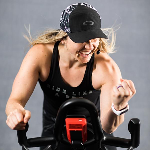 PRO Club Group Fitness Instructor during a Spinning Class