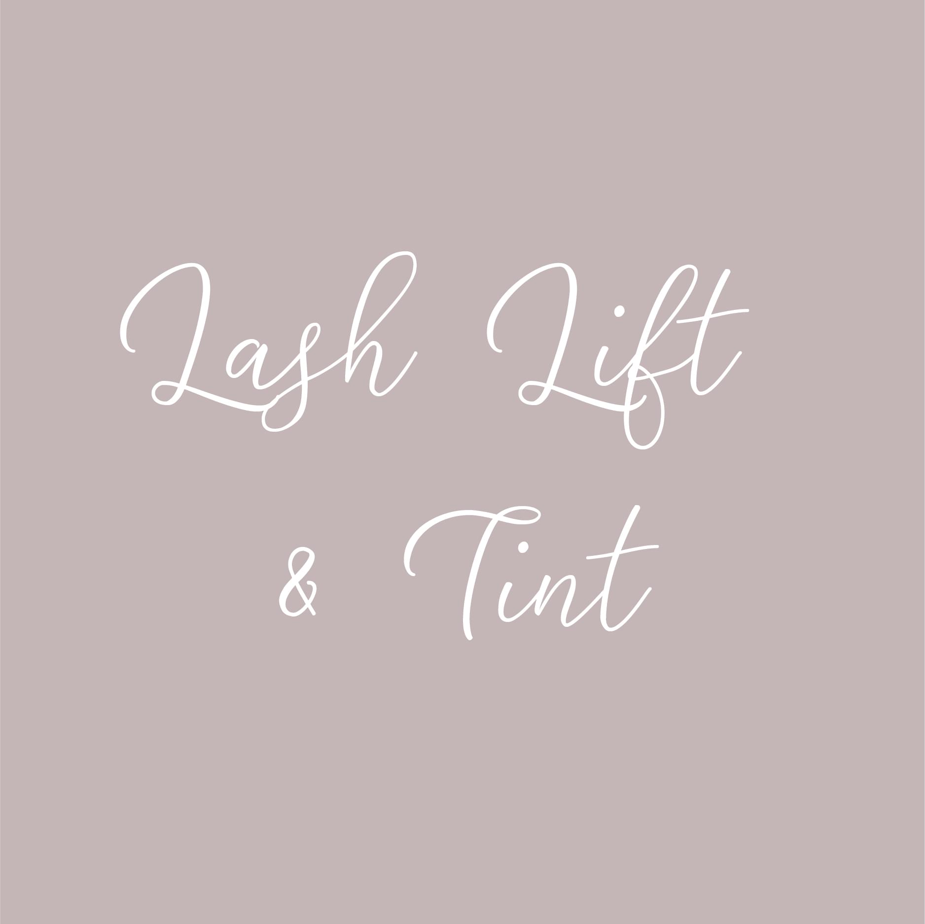 Lash Lift and Tint